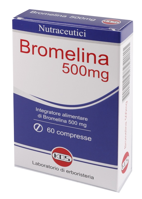 BROMELINA 500 MG 60 COMPRESSE - Farmacia Del Monaco