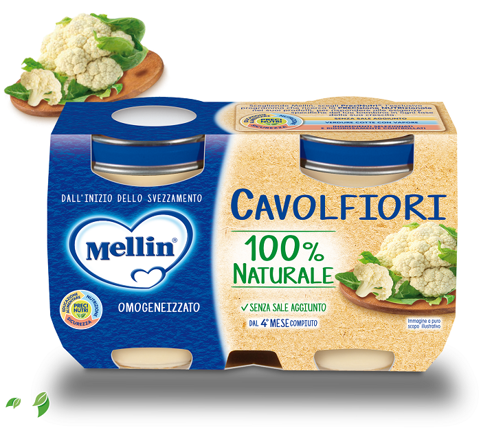 OMOGENEIZZATO CAVOLFIORE 2 X 125 G - Farmacia Del Monaco