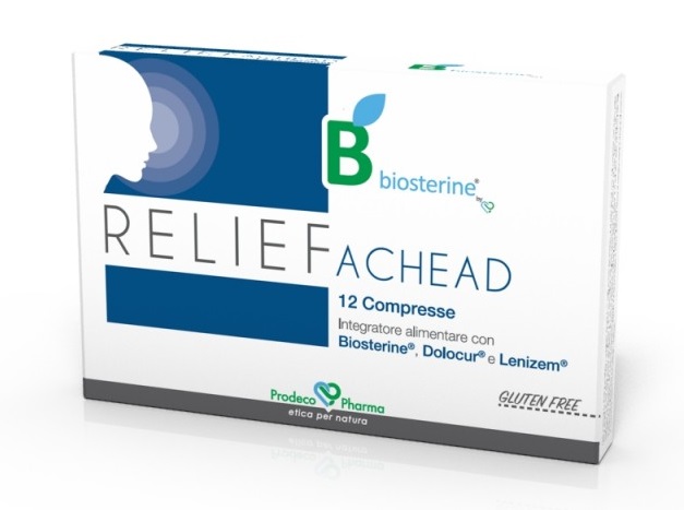 BIOSTERINE RELIEF ACHEAD 12 COMPRESSE - Farmacia Del Monaco