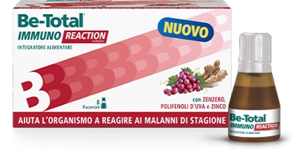 BETOTAL IMMUNO REACTION 8 FLACONCINI - Farmacia Del Monaco