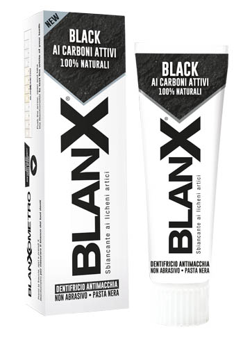 BLANX BLACK CARBONE 75 ML - Farmacia Del Monaco