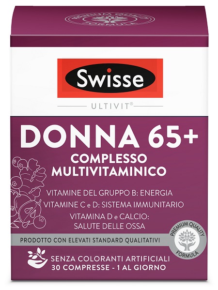 SWISSE DONNA 65+ COMPLESSO MULTIVITAMINICO 30 COMPRESSE - Farmacia Del Monaco