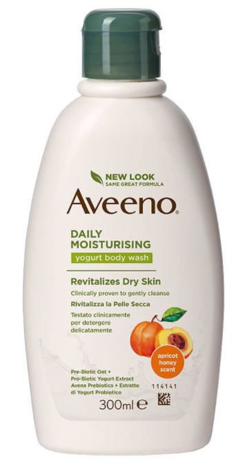 AVEENO BAGNO DOCCIA YOGURTH ALBICOCCA&MIELE 300 ML PROMO - Farmacia Del Monaco