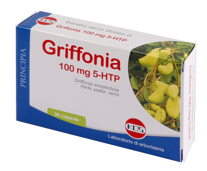 GRIFFONIA 100MG 5-HTP 30 CAPSULE - Farmacia Del Monaco