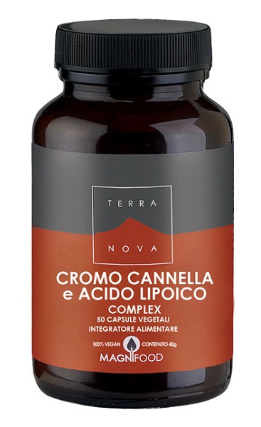 TERRANOVA CROMO/CANNELLA/ACIDO LIPOICO COMPLEX 50 CAPSULE - Farmacia Del Monaco
