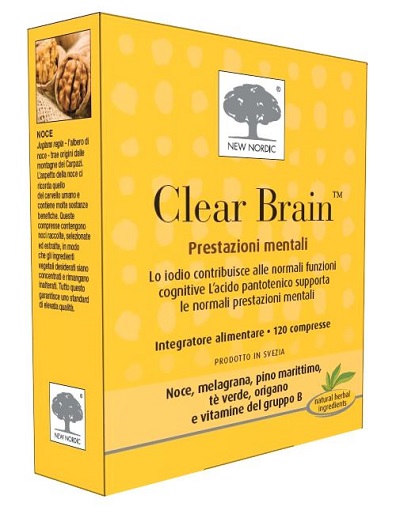 CLEAR BRAIN 120 COMPRESSE - Farmacia Del Monaco