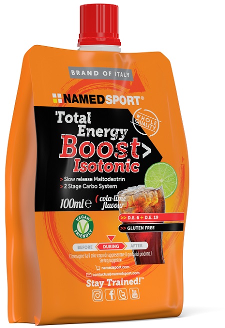 TOTAL ENERGY BOOST ISOTONIC COLA/LIME 100 ML - Farmacia Del Monaco