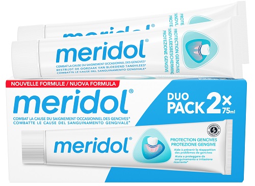 MERIDOL DENTIFRICIO BITUBO 75 ML X 2 - Farmacia Del Monaco