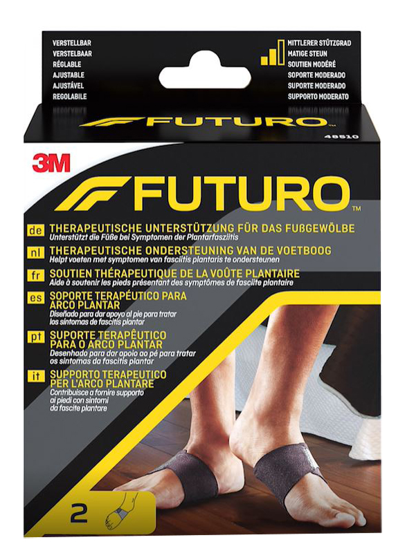 TUTORE 48510EU1 FUTURO THERAPEUTIC ARCH SUPPORT ADJ 2 PEZZI - Farmacia Del Monaco