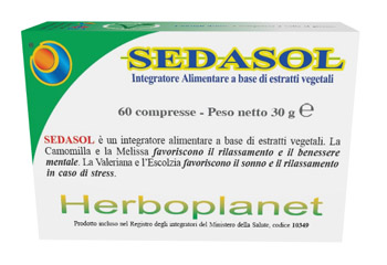 SEDASOL 60 COMPRESSE - Farmacia Del Monaco