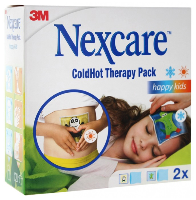 COLDHOT MINI HAPPY KIDS MULTILINGUAL NEXCARE 2 PEZZI - Farmacia Del Monaco