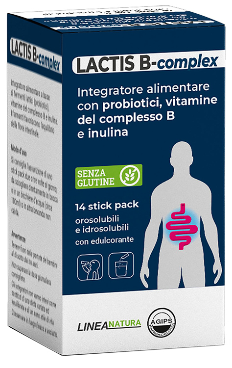 LACTIS B-COMPLEX 14 STICK PACK - Farmacia Del Monaco