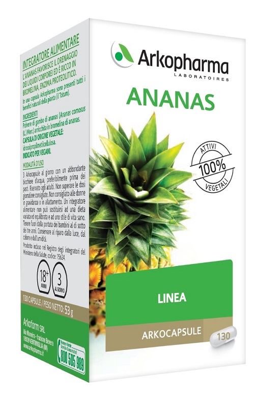 ARKO CAPSULE ANANAS 130 CAPSULE - Farmacia Del Monaco