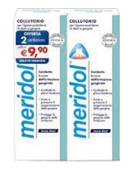 MERIDOL COLLUTORIO BIPACCO 2 X 400 ML - Farmacia Del Monaco