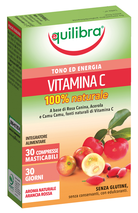 VITAMINA C 100% NATURALE 30 COMPRESSE - Farmacia Del Monaco