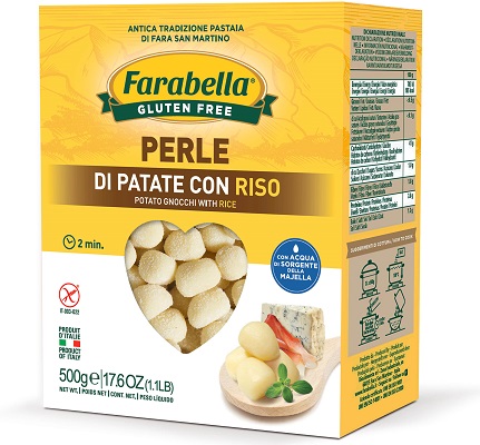 FARABELLA PERLE PATATE RISO 500 G - Farmacia Del Monaco