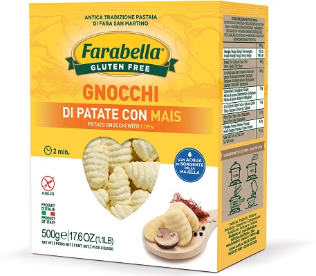 FARABELLA GNOCCHI PATATE CON MAIS 500 G - Farmacia Del Monaco