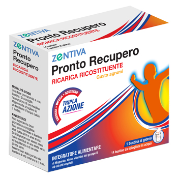 ZENTIVA PRONTO RECUPERO 14 BUSTINE - Farmacia Del Monaco