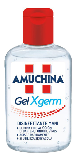 AMUCHINA GEL X-GERM DISINFETTANTE MANI 80 ML - Farmacia Del Monaco