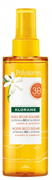 KLORANE OLIO SECCO SOLARE SPF 30 CORPO/CAPELLI 200 ML - Farmacia Del Monaco