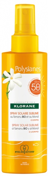 KLORANE SPRAY SOLARE SUBLIME SPF 50 CORPO 200 ML - Farmacia Del Monaco