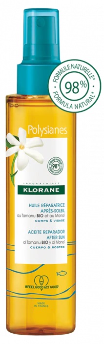 KLORANE OLIO RISTRUTTURANTE DOPOSOLE AL TAMANU E MONOI 150 ML - Farmacia Del Monaco