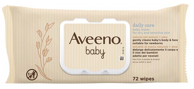 AVEENO BABY SALVIETTINE 72 PEZZI - Farmacia Del Monaco