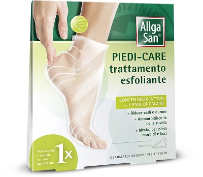 ALLGASAN PIEDI CARE TRATTAMENTO ESFOLIANTE 2 BUSTE MONODOSE - Farmacia Del Monaco