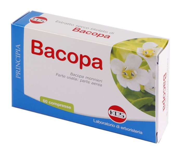 BACOPA MONNIERI ESTRATTO SECCO 60 COMPRESSE - Farmacia Del Monaco