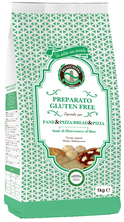 PREPARATO GLUTEN FREE SPECIALE PER PANE E PIZZA 1 KG - Farmacia Del Monaco