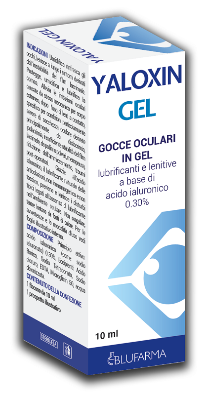 YALOXIN GEL OCULARE ACIDO IALURONICO 0,30% 10 ML - Farmacia Del Monaco