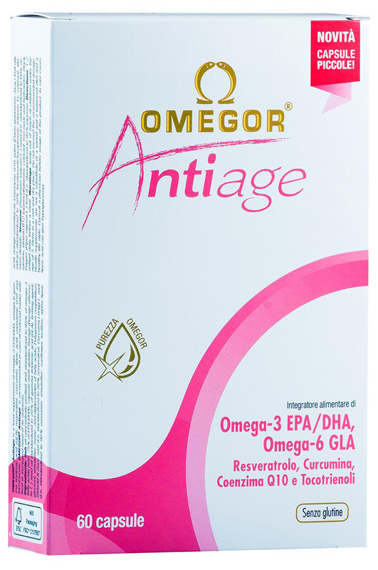 OMEGOR ANTIAGE 60 CAPSULE - Farmacia Del Monaco