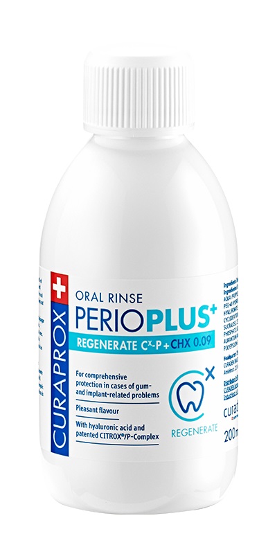 CURAPROX PERIOPLUS+ REGENERATE CHX 0,09% 200 ML - Farmacia Del Monaco
