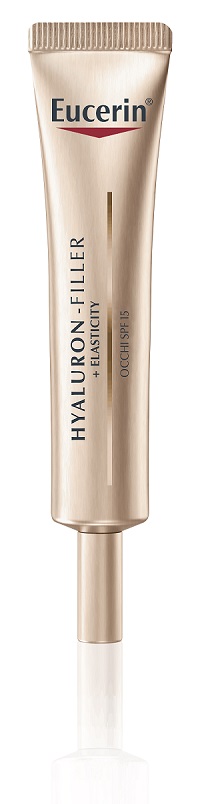 EUCERIN HYALURON-FILLER + ELASTICITY CONTORNO OCCHI SPF 15 15 ML - Farmacia Del Monaco