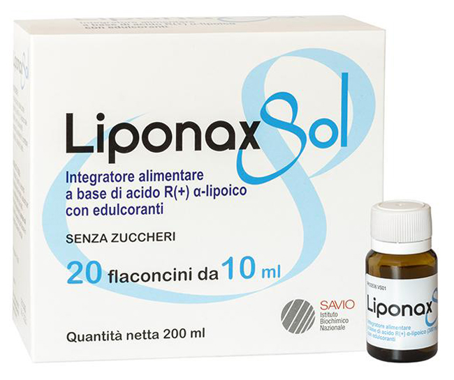LIPONAX SOLUZIONE 20 FLACONCINI 10 ML - Farmacia Del Monaco