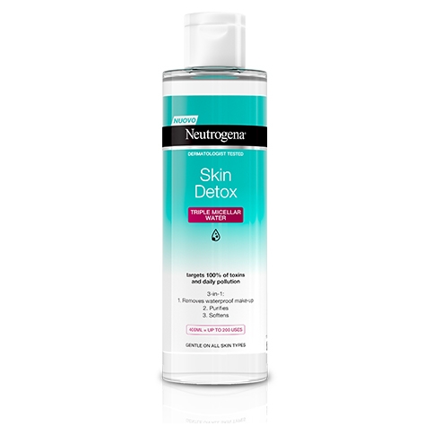 NEUTROGENA DETOX MICELLARE TRIPLA AZIONE 400 ML - Farmacia Del Monaco