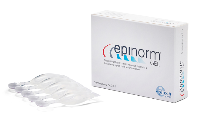EPINORM GEL TRATTAMENTO LESIONI CUTANEE DA EPISIOTOMIA 5 MONODOSE 3 ML - Farmacia Del Monaco