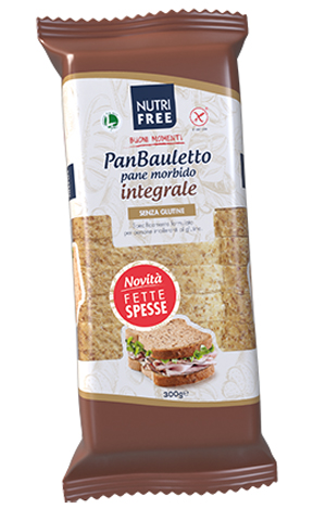 NUTRIFREE PANBAULETTO INTEGRALE 300 G - Farmacia Del Monaco