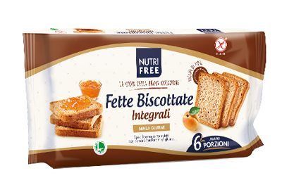 NUTRIFREE FETTE BISCOTTATE INTEGRALI 225 G - Farmacia Del Monaco