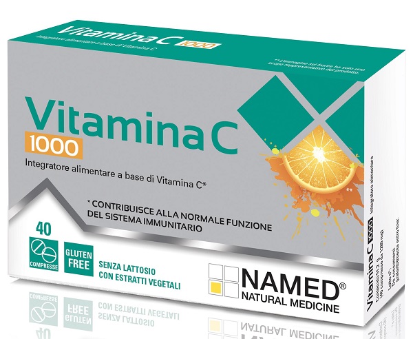 VITAMINA C 1000 40 COMPRESSE - Farmacia Del Monaco