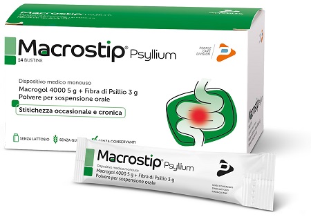 MACROSTIP PSYLLIUM 14 BUSTINE - Farmacia Del Monaco