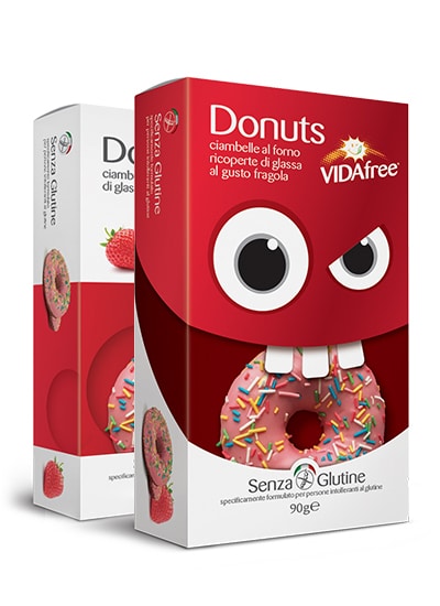 DONUTS FRAGOLA 90 G - Farmacia Del Monaco