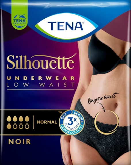 TENA SILHOUETTE NOIR L 9 PEZZI - Farmacia Del Monaco