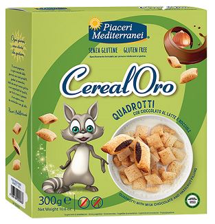 PIACERI MEDITERRANEI CEREALORO QUADROTTI 300 G - Farmacia Del Monaco