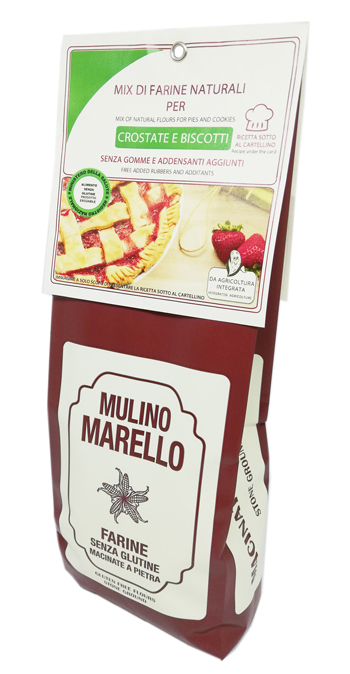 MIX DI FARINE NATURALI PER CROSTATE E BISCOTTI 500 G - Farmacia Del Monaco