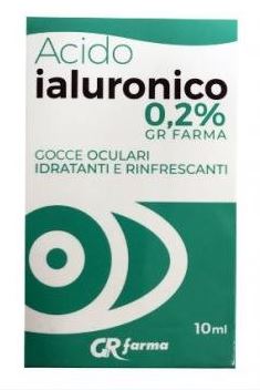 GR FARMA GOCCE OCULARI IDRATANTI E RINFRESCANTI ACIDO IALURONICO - Farmacia Del Monaco