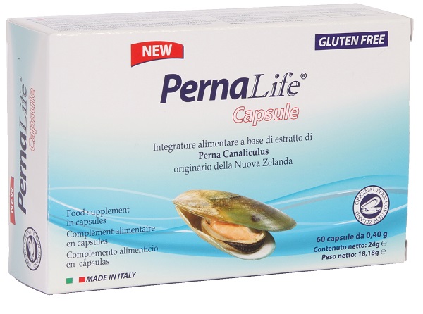 PERNALIFE 60 CAPSULE DA 0,40 G - Farmacia Del Monaco