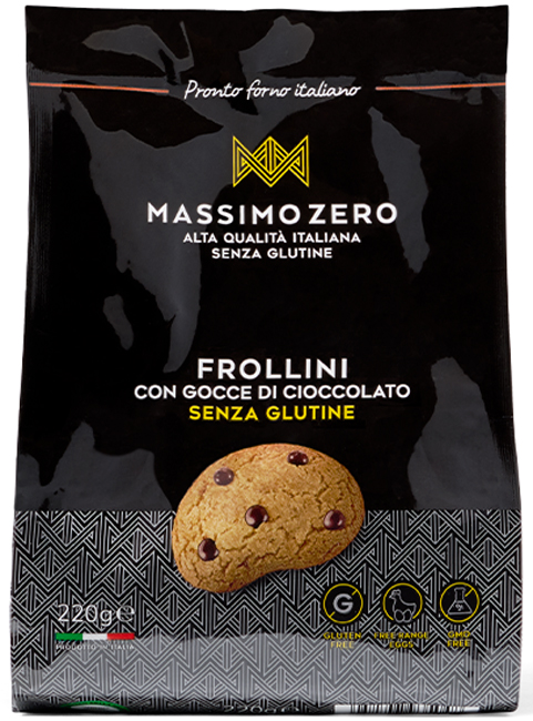 MASSIMO ZERO FROLLINI GOCCE CIOCCOLATO 220 G - Farmacia Del Monaco