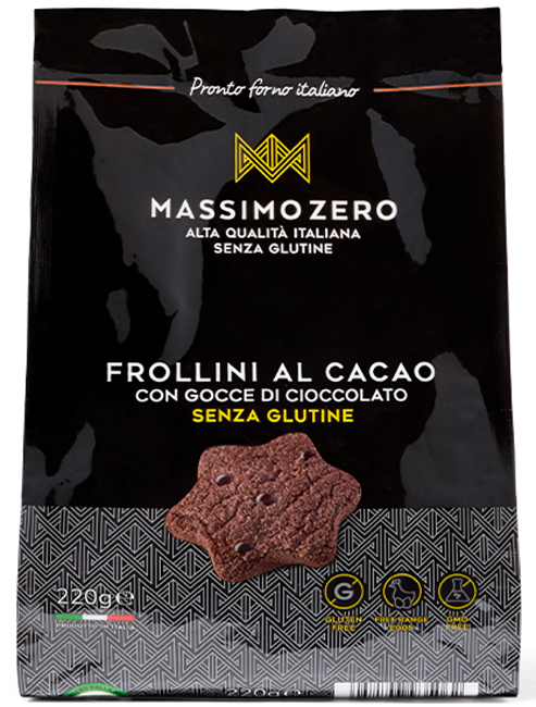 MASSIMO ZERO FROLLINI CACAO 220 G - Farmacia Del Monaco