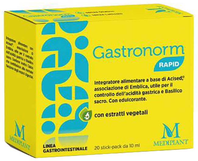 GASTRONORM RAPID 20 STICKPACK 10 ML - Farmacia Del Monaco